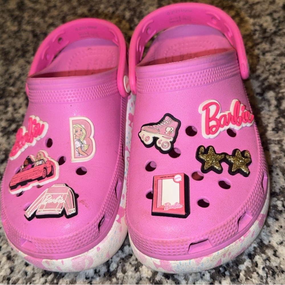 Barbie Pink Crocs
